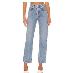 NWT AGOLDE 90’s Pinch Waist Jeans in Endless (26)